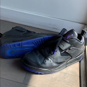 Jordan 1 Flight - Black/Cement Grey Size 12.5